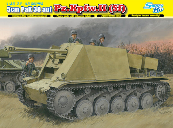 Dragon - 6721 - 5cm PaK38 auf Pz.Kpfw.II (Sf) - 1:35
