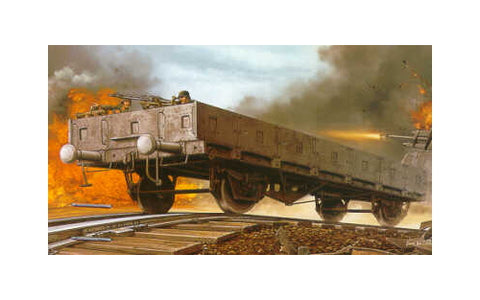 Dragon - 6085 - German Flatbed railway wagon - 1:35