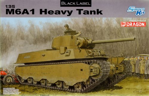 Dragon - 6789 - M6A1 Heavy Tank (Black Label Series) - 1:35