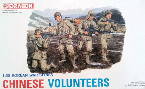 Dragon - 6806 - Chinese Volunteers 4 figures - 1:35