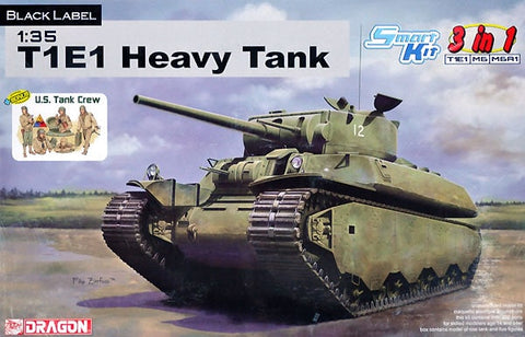 Dragon - 6936 - Heavy Tank T1E1 Heavily armed, the T1E1 featured - 1:35