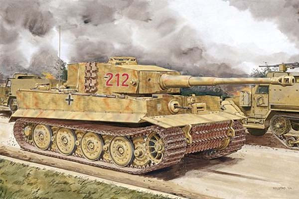 Dragon - 6947 - TIGER I LATE PRODUCTION W/ZIMMERIT (NORMANDY 1944) - 1:35