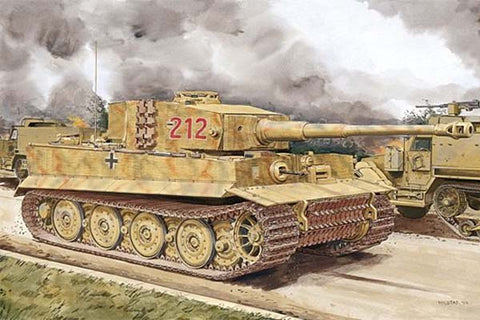 Dragon - 6947 - TIGER I LATE PRODUCTION with ZIMMERIT (NORMANDY 1944) - 1:35