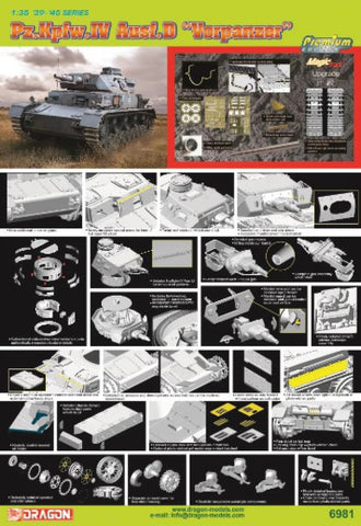 Pz.Kpfw.IV Ausf.D Vorpanzer - 1:35 - Dragon - 6981  - CP@