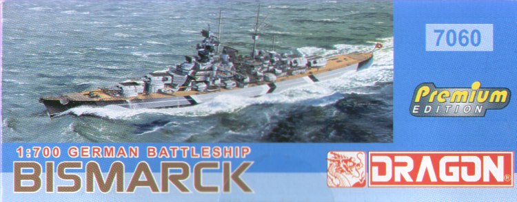 Dragon - 7060 - Bismark/Bismarck German Battleship - 1:700