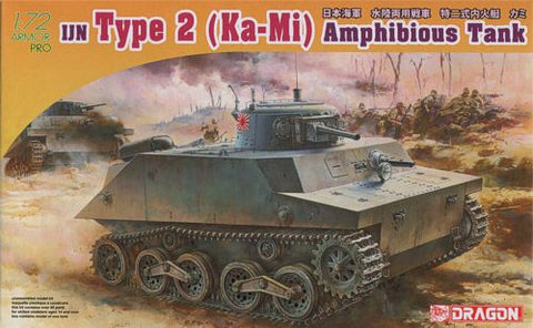 Dragon - DN7435 - IJN Type 2 (Ka-Mi) Amphibious Tank - 1:72