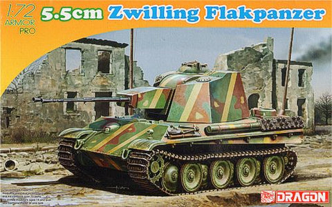 Dragon - 7488 - 5.5cm Zwilling Flakpanzer - 1:72