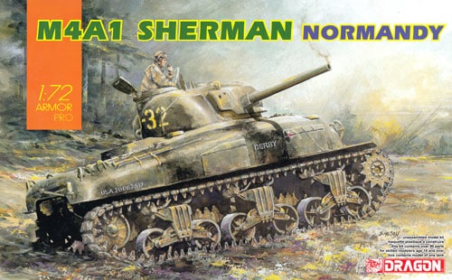 Dragon - 7568 - M4A1 Sherman in Normandy - 1:72
