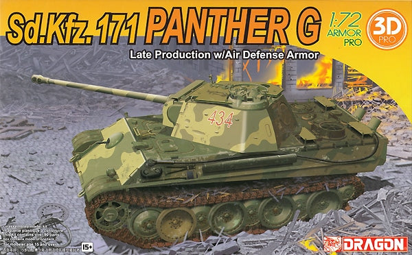 Dragon - 7696 - Pz.Kpfw.V Ausf.G Panther Sd.Kfz.171 - 1:72