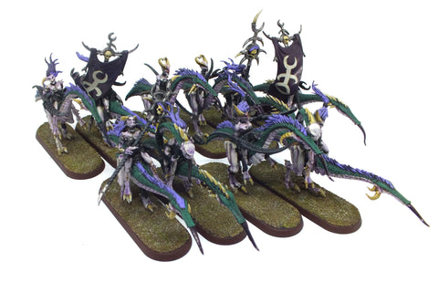 Daemons Chaos - Daemonette Slaanesh mounted - 28mm - Warhammer Fantasy - PAINTED