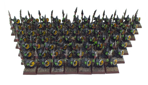 Goblin warriors (painted) - 28mm - Warhammer Fantasy - PAINTED - @