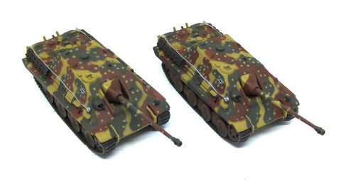 German tank Jagdpanther SD.kfz.173 (painted) - 1:72