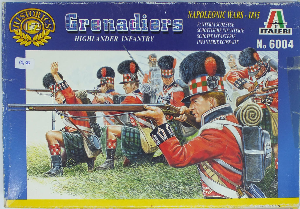 Grenadiers - Highlander infantry - 1:72 - Italeri - 6004