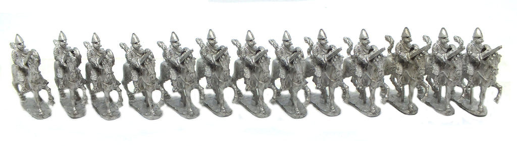 Museum - Norman caballarii (sword) crusaders - 15mm