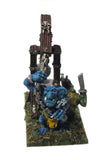Orcs Rock Lobbers - 10mm - Warmaster - PAINTED