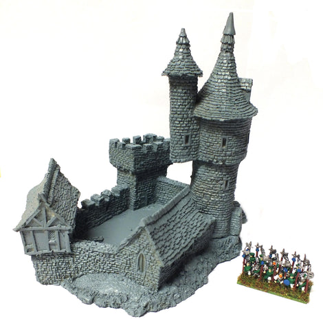 Forge World for Warmaster - Wizard's Castle - 10mm