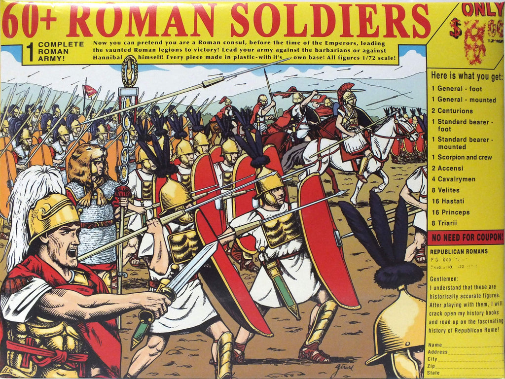 Roman soldiers - 1:72 - Hat - 8151