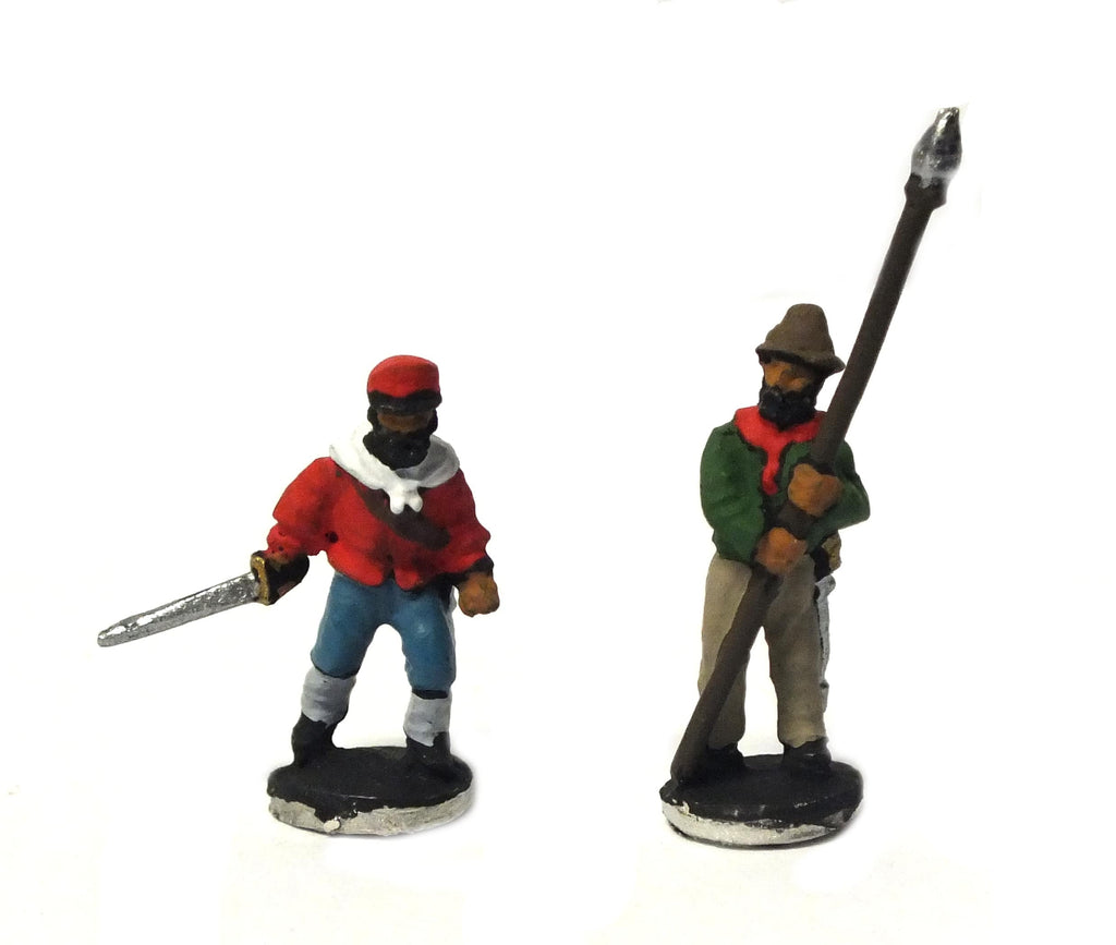 Aude - Garibaldini command - 15mm (PAINTED)