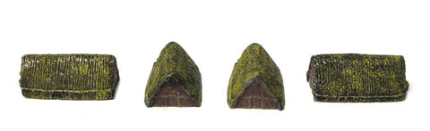 Saxon house - 6mm - Wargame Scenery - PAINTED