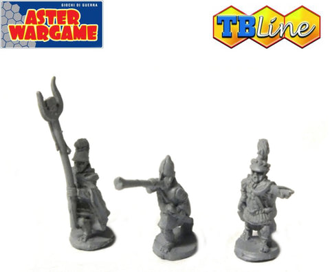 TB LINE - 4210 - Carthaginian Command group on foot - 10mm
