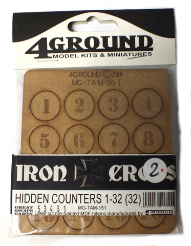 4GROUND - Hidden counters - 28mm - MG-TAM-151