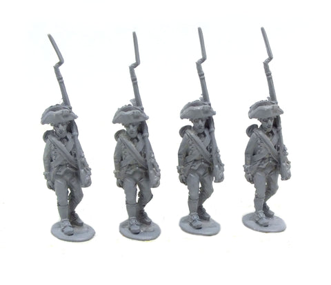 Fife & Drum - Continental marching, breeches, tumpline (x4) - 28mm