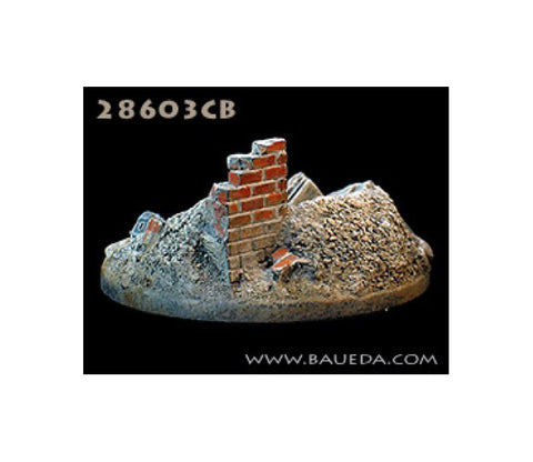 Baueda - Urban theme 60mm round scenic bases w/25mm - 28603CB