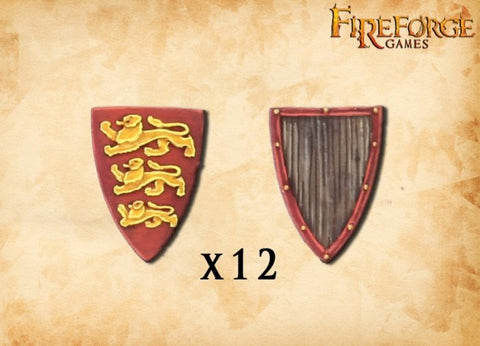 Fireforge - DVSH12 - Lionheart Shields - 28mm