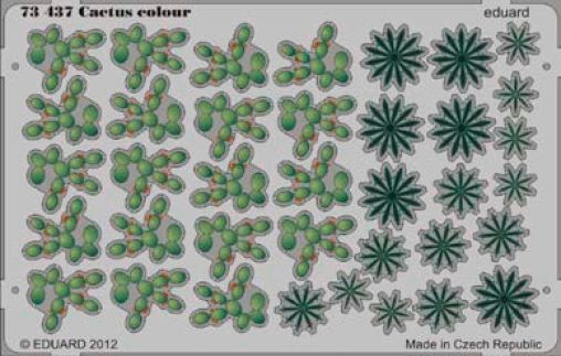 Cactus. Printed in colour (fauna)(flora) - 1:72 - Eduard - 73437 - @