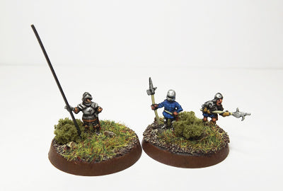 Pendraken - Retinue billmen (Medieval Late European) - 10mm