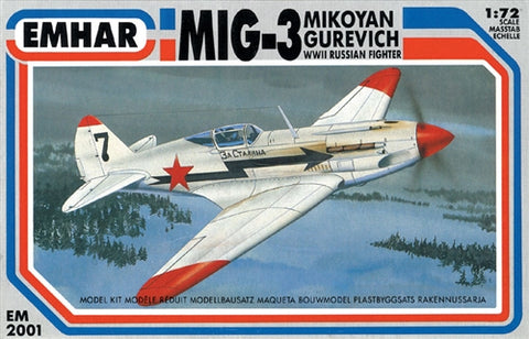 Emhar - 2001 - Mikoyan MiG-3 - 1:72