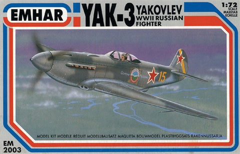 Emhar - 2003 - Yakovlev Yak-3 - 1:72