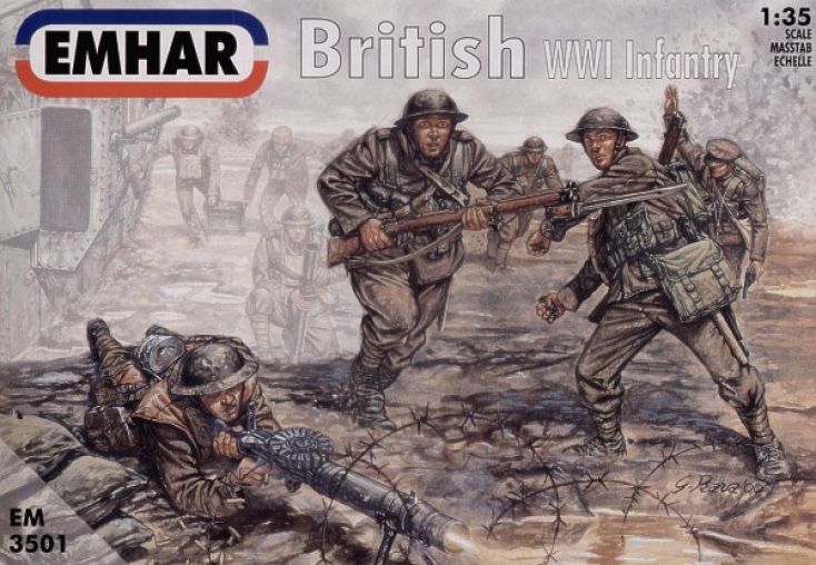 Emhar - 3501 - British (WWI) Infantry - 1:35