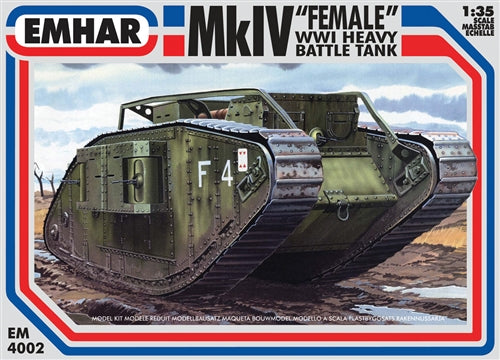 Emhar - 4002 - Mark.IV Tank WWI 'Female' - 1:35