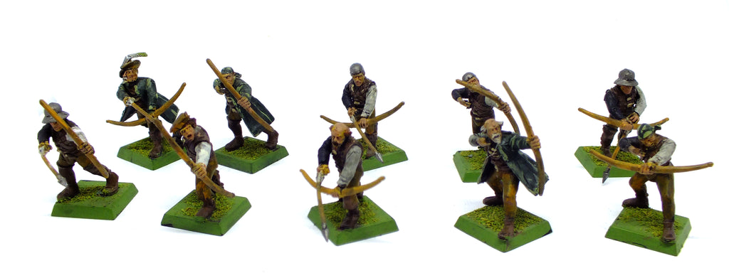 Empire Archers Free Peoples (painted) - 28mm - Warhammer Fantasy