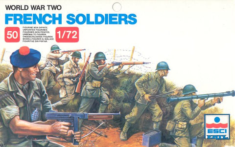 Esci 205 - French Soldiers (WWII) - 1:72