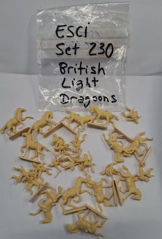 Esci set 230 - British Light Dragoons - 1/72 used