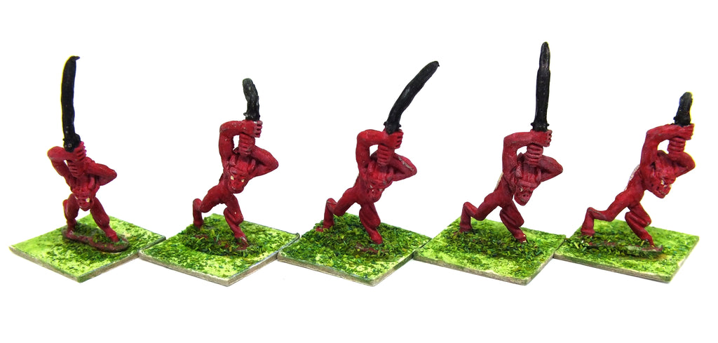 Daemons Bloodletter of Khorne (painted) - 6mm - Epic