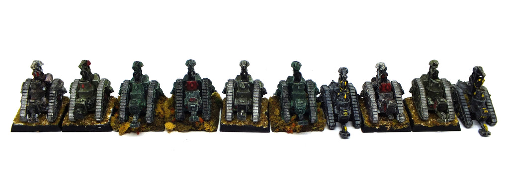 Imperial Guard Bombard Siege Mortar x10 (painted) - 6mm - Epic