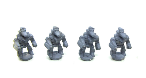 Space Marine Guild Robot Type 1 (x4) - 6mm - Epic