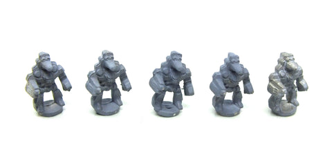 Imperial Guard Guild Robot x5 - 6mm - Epic