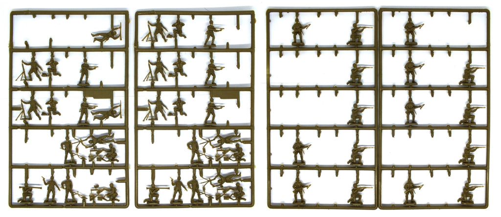 Esci - US soldiers (WWII) - SET202 (Type 2) - 1:72