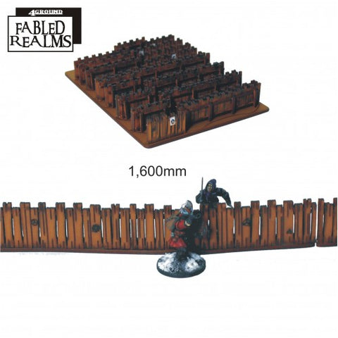 4Ground - Fabled Realms Village Fencing - 28S-FAR-115