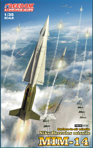 Freedom Models - 15106 - Nike Hercules MIN-14 Surface to Air Missile - 1:35