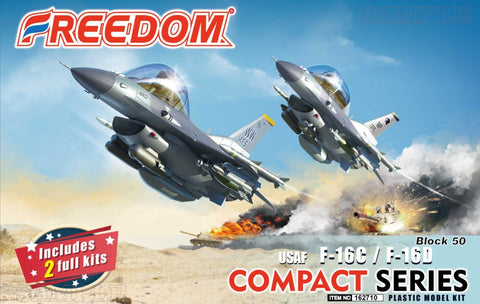 Freedom Models 162710 - F-16C (Compact Series) Include 2 All Kits - No scale