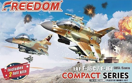 IAF F-16I SUFA /Storm & F-16C Include 2 All Kits - No scale - Freedom Models - 162711