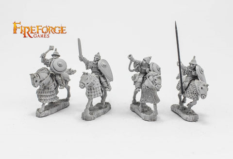 Fireforge Games - FFG146 - Deus Vult - Senior Druzhina command - 28mm