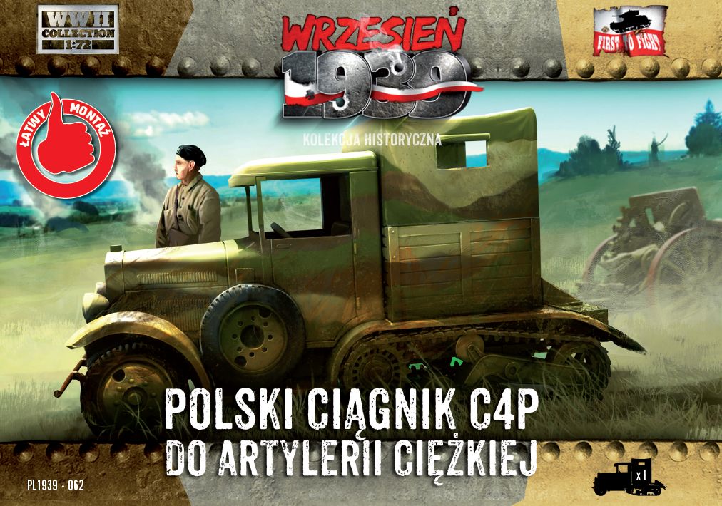 First to Fight - 062 - C4P Polish Heavy Artillery Tractor - 1:72