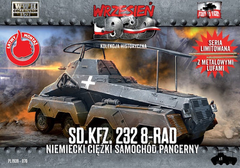 First to Fight - 070 - Sd.Kfz.232 8-Rad German Heavy Armoured Car - 1:72