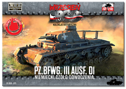 First To Fight - 075 - Pz.BfWg III Ausf.D1 - 1:72